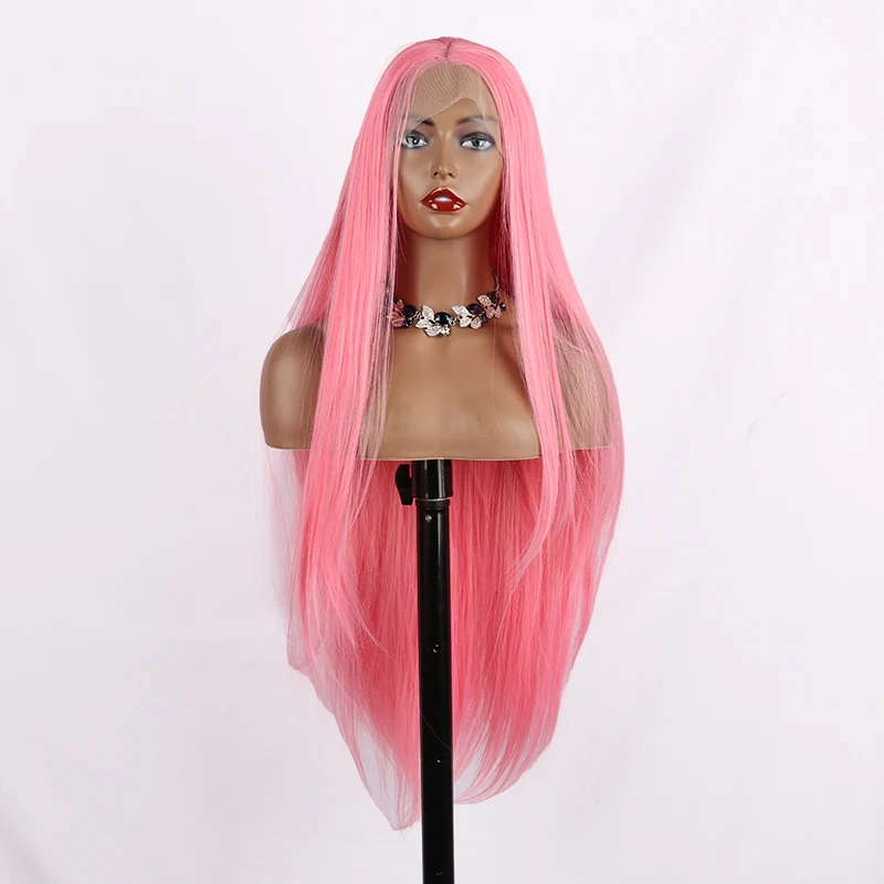 oley Fashion Straight Wig Synthetic Lace Front Wigs Pink Female Lace Wig 13X3 For Black Women Cosplay Hair Daily Use
oley Fashion Straight Wig Synthetic Lace Front Wigs Pink Female Lace Wig 13X3 For Black Women Cosplay Hair Daily Use