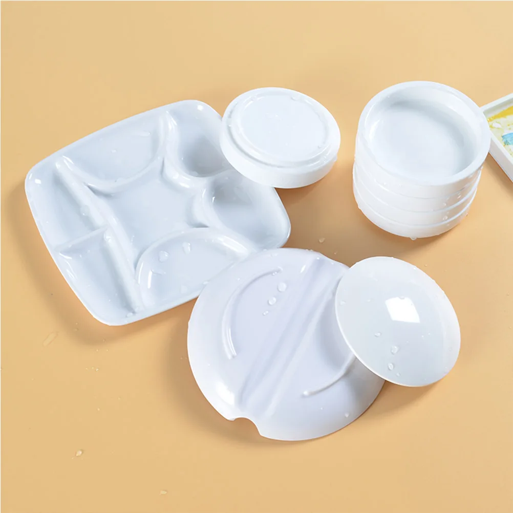 Ceramic Ink Disc Palette Paint Tray Round Porcelain Watercolor Mixing Ceramics with Lid for Painting Travel Small
Ceramic Ink Disc Palette Paint Tray Round Porcelain Watercolor Mixing Ceramics with Lid for Painting Travel Small