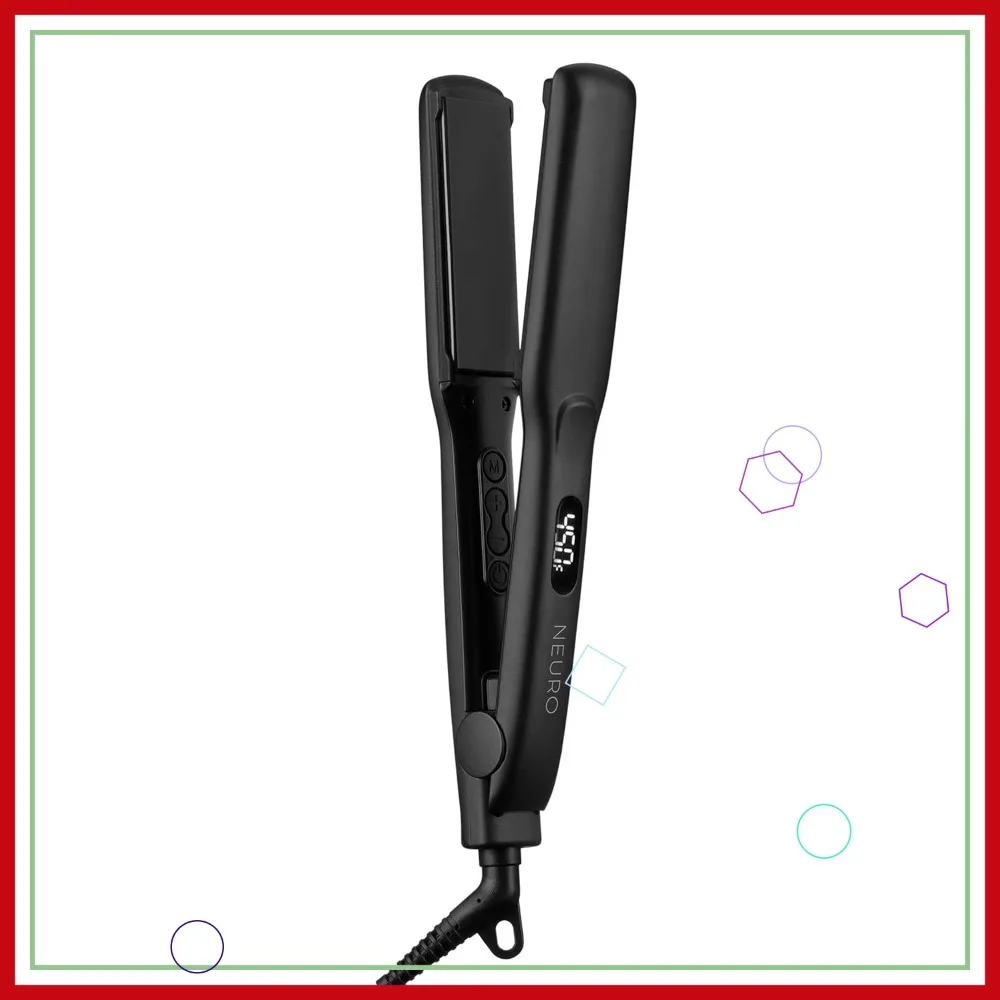 Professional Flat Iron, Adjustable Heat Settings for Smoothing & Straightening
Professional Flat Iron, Adjustable Heat Settings for Smoothing & Straightening