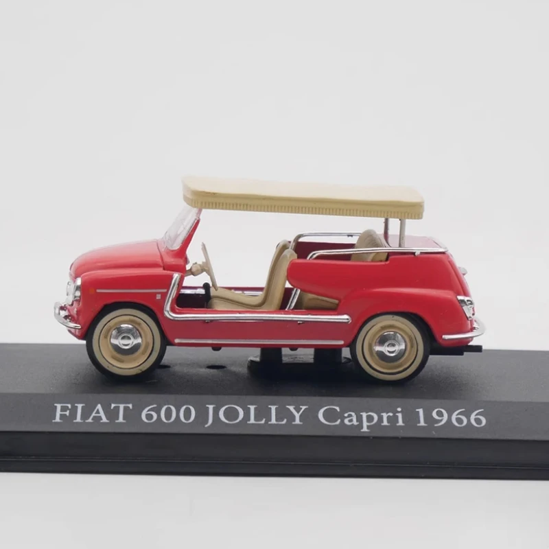 IXO 1/43 Scale FIAT 600 JOLLY 1966 Italian Taxi Diecast Alloy Car Model Collection Souvenir Ornament Static Display Holiday Gift
IXO 1/43 Scale FIAT 600 JOLLY 1966 Italian Taxi Diecast Alloy Car Model Collection Souvenir Ornament Static Display Holiday Gift