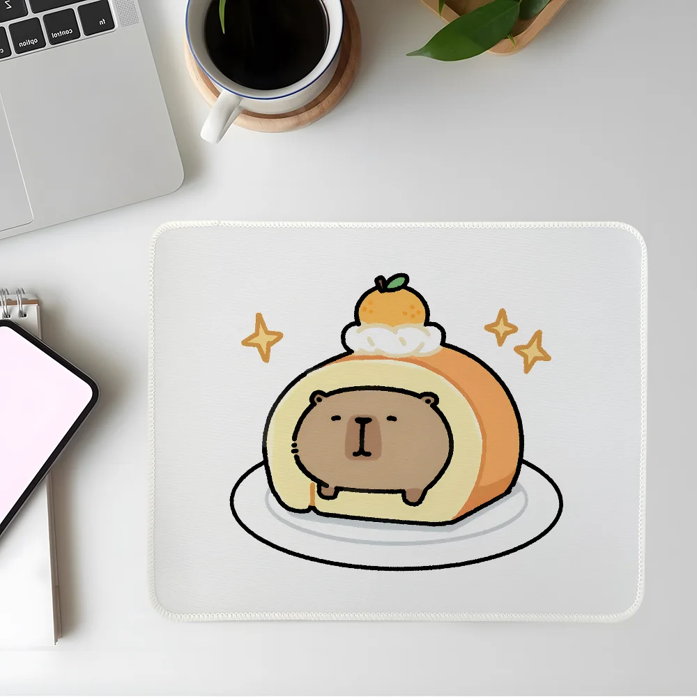 Cartoon Capybara Kawaii Mousepad Washable Seam Edge Durable Desk Laptop Office Game Mat XXL Mausepad 180X220/200X250/250X290mm
Cartoon Capybara Kawaii Mousepad Washable Seam Edge Durable Desk Laptop Office Game Mat XXL Mausepad 180X220/200X250/250X290mm