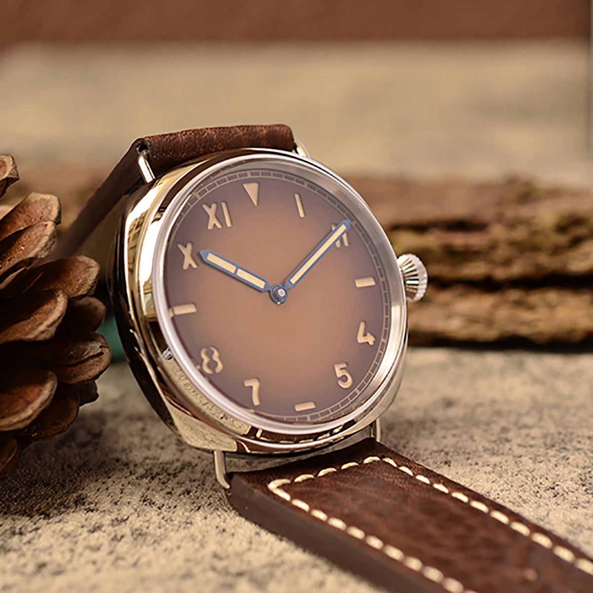 Baltany 2025 new St3600 men's manual mechanical watch illuminated C3 sapphire stainless steel waterproof 10Bar Reloj Hombre
Baltany 2025 new St3600 men's manual mechanical watch illuminated C3 sapphire stainless steel waterproof 10Bar Reloj Hombre