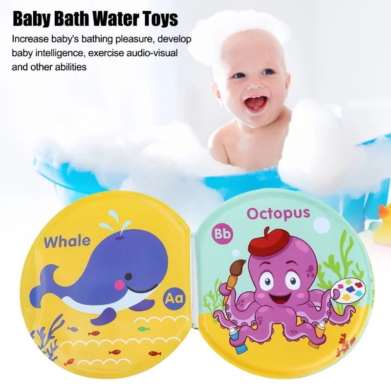 Baby Bath Book Tear Proof Infant Shower Toy Early Education Toys For Bath Time
Baby Bath Book Tear Proof Infant Shower Toy Early Education Toys For Bath Time