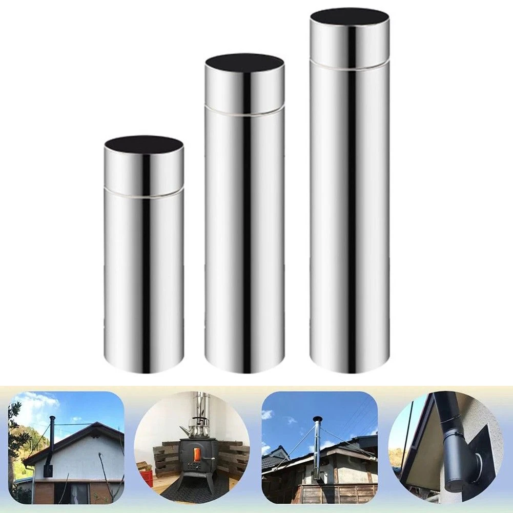 Stainless Steel Pipe Chimney Flue Straight Strong Exhaust Thickened Smoke Water Heater Elbow Exhaust Pipe Gas Water Heater Liner
Stainless Steel Pipe Chimney Flue Straight Strong Exhaust Thickened Smoke Water Heater Elbow Exhaust Pipe Gas Water Heater Liner