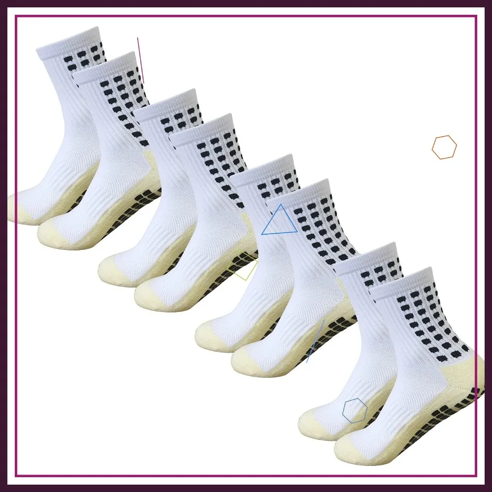 4 Pairs Non Slip Grip Socks for Men Women Soccer Football Basketball Sports
4 Pairs Non Slip Grip Socks for Men Women Soccer Football Basketball Sports