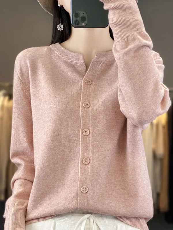 2026 New Knitted Open Cardigan Women's Short Outerwear Thin Simple Match Loose Casual round Neck Long Sleeve Fashionable Top
2026 New Knitted Open Cardigan Women's Short Outerwear Thin Simple Match Loose Casual round Neck Long Sleeve Fashionable Top