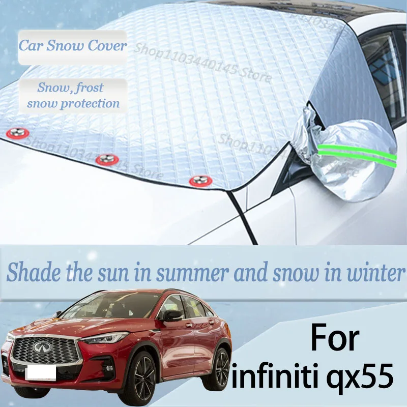 For infiniti qx55 car Snow Windscreen, Snow, Frost, Dust and UV Visor, Winter car clothing, thick magnetic
For infiniti qx55 car Snow Windscreen, Snow, Frost, Dust and UV Visor, Winter car clothing, thick magnetic