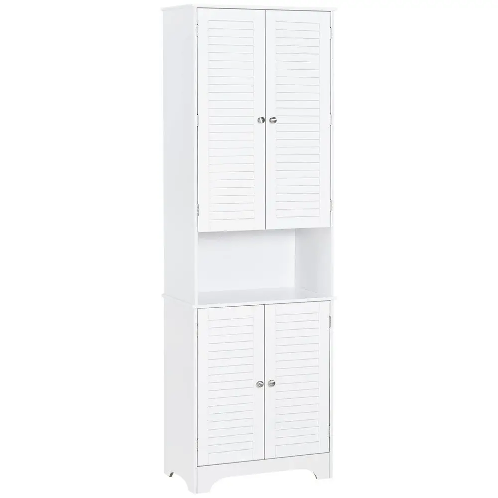 Tall Narrow Bathroom Storage Cabinet with Doors and Shelf Adjustability, Freestanding Linen Cabinet with 2 Cabinets and Counter
Tall Narrow Bathroom Storage Cabinet with Doors and Shelf Adjustability, Freestanding Linen Cabinet with 2 Cabinets and Counter