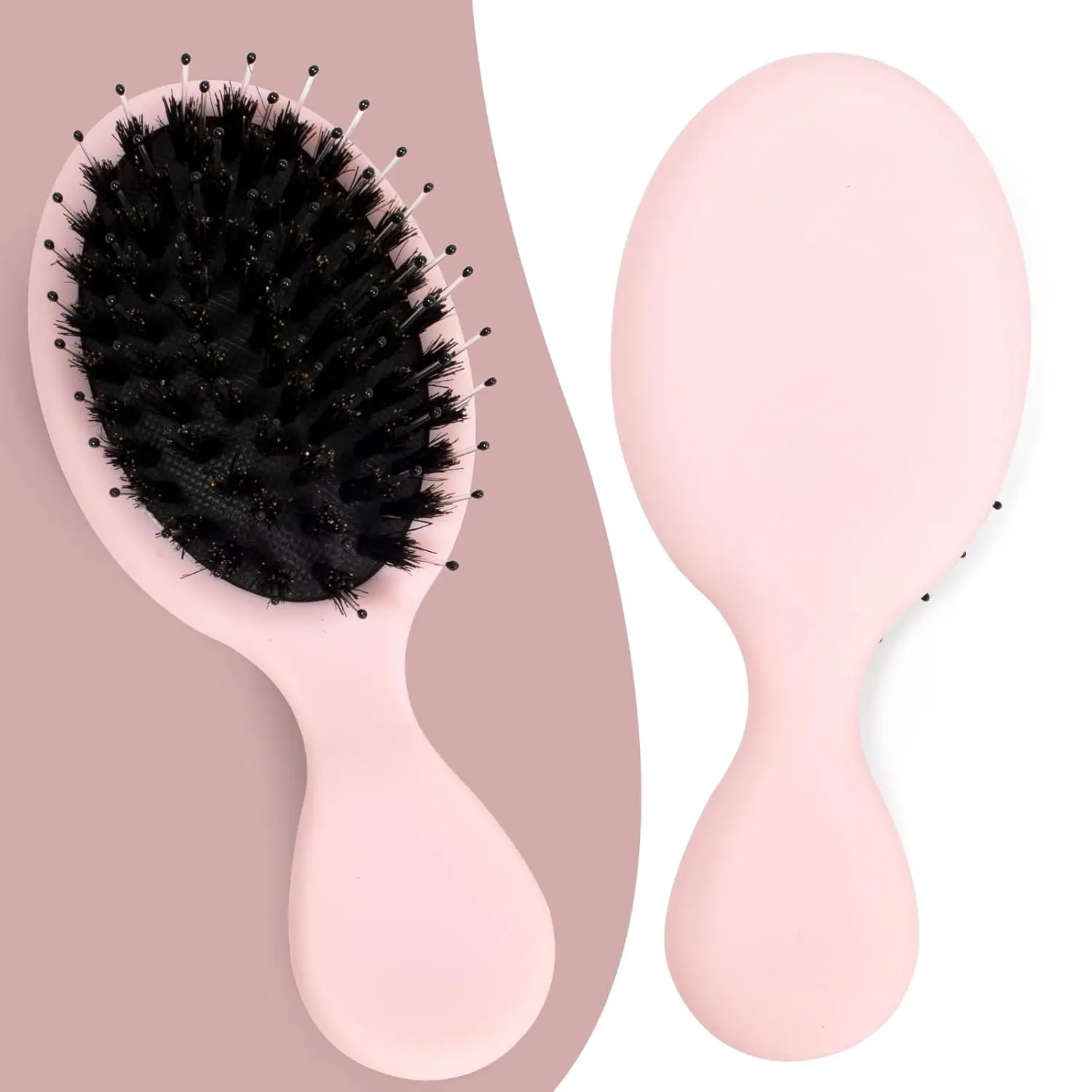 Hair Want Mini Boar Bristles Hair Bursh Travel Size Hair Brush for Women Men Kids, Protable Small Hair Brush for Pockets Purses
Hair Want Mini Boar Bristles Hair Bursh Travel Size Hair Brush for Women Men Kids, Protable Small Hair Brush for Pockets Purses