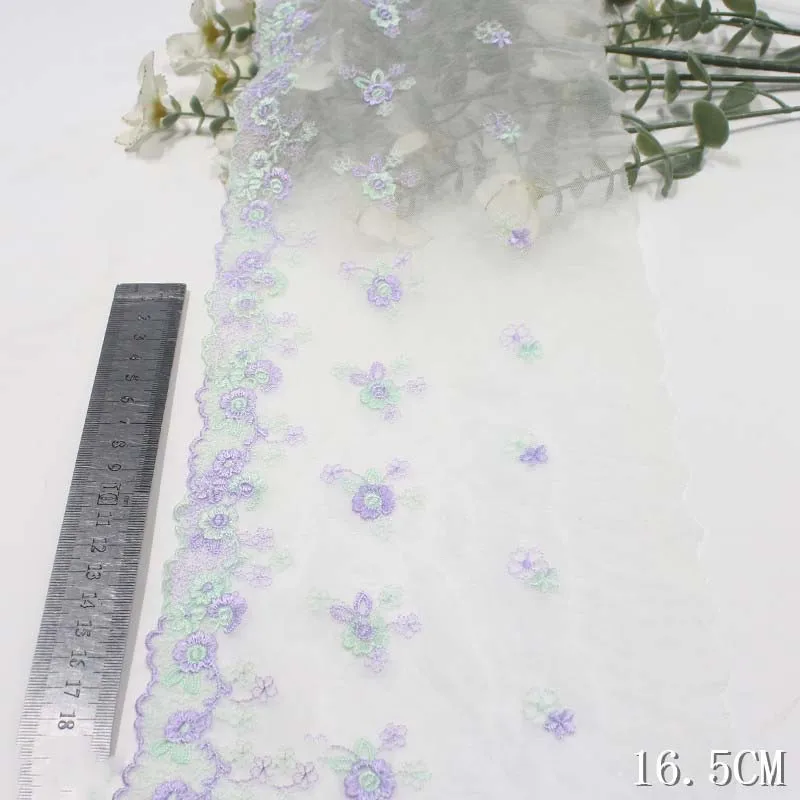 36Yards Vintage Embroidery Lace Fabric Purple Green Floral Mesh Embroidered Lace Trim for Dress Bra Underwear
36Yards Vintage Embroidery Lace Fabric Purple Green Floral Mesh Embroidered Lace Trim for Dress Bra Underwear