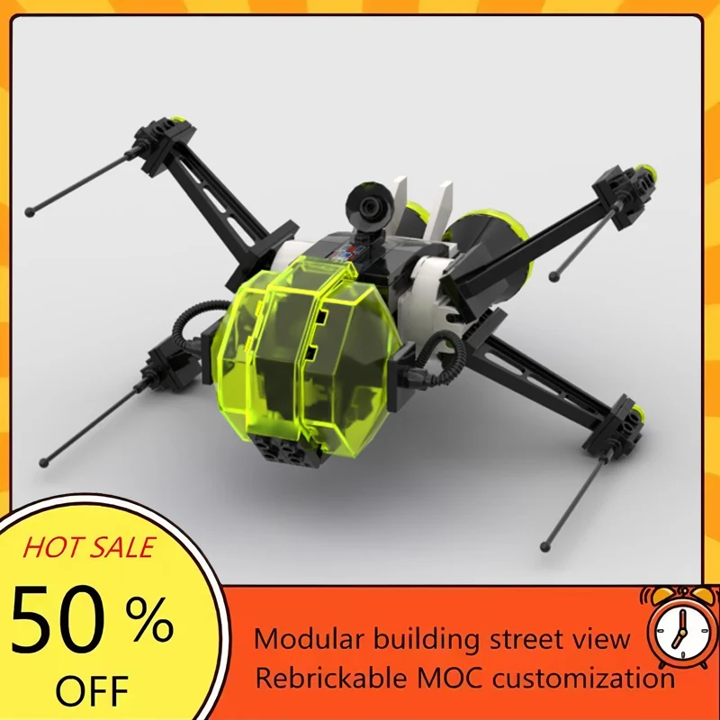 165PCS Popular Space War Movie Model MOC Building Bricks Spaceship Modular Technology Gifts Holiday Assemble Children Toy Suit
165PCS Popular Space War Movie Model MOC Building Bricks Spaceship Modular Technology Gifts Holiday Assemble Children Toy Suit