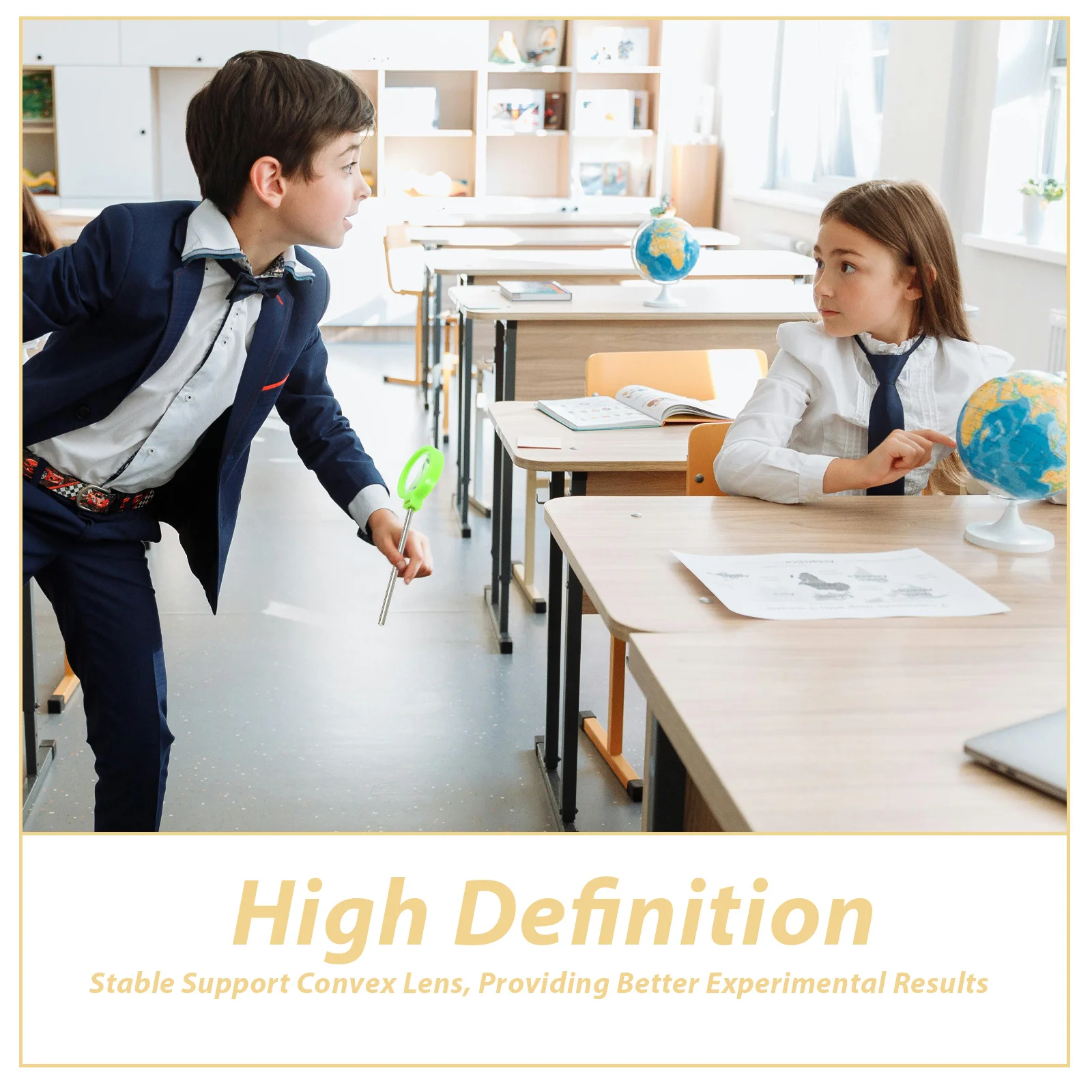 Physics Optical Lens Handheld Convex Lens Small Size Experiment Equipment Teaching Tool Science Learning Aid Handheld Convex
Physics Optical Lens Handheld Convex Lens Small Size Experiment Equipment Teaching Tool Science Learning Aid Handheld Convex