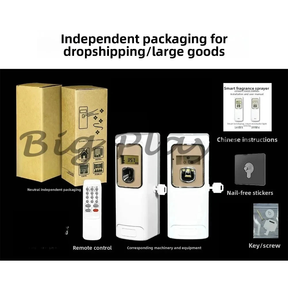 Smart Timer Spray Air Freshener for Hotel and Home Use, Deodorizing Plug-in Aromatherapy Machine withAutomatic Fragrance Sprayer
Smart Timer Spray Air Freshener for Hotel and Home Use, Deodorizing Plug-in Aromatherapy Machine withAutomatic Fragrance Sprayer