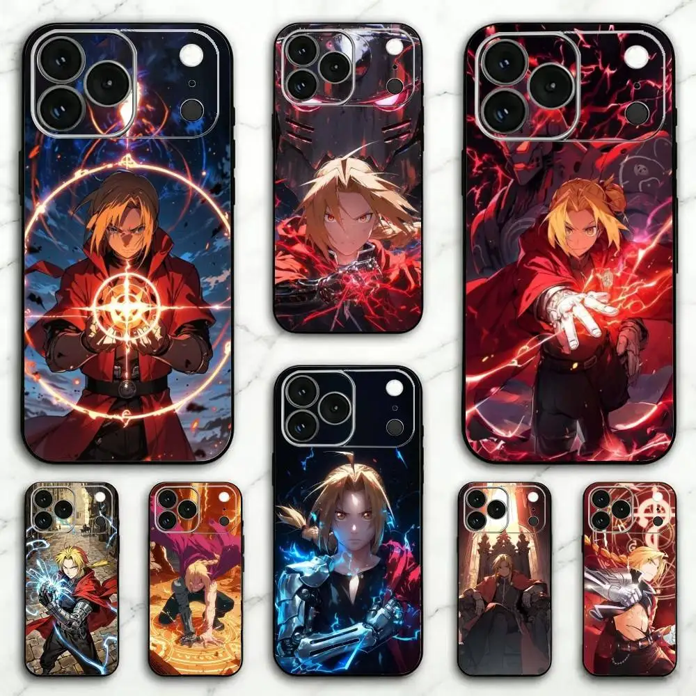Edward Elric Phone Case Silicone Soft For IPhone 17 16 15 14 13 12 11 X XR Plus Pro Max Plus
Edward Elric Phone Case Silicone Soft For IPhone 17 16 15 14 13 12 11 X XR Plus Pro Max Plus