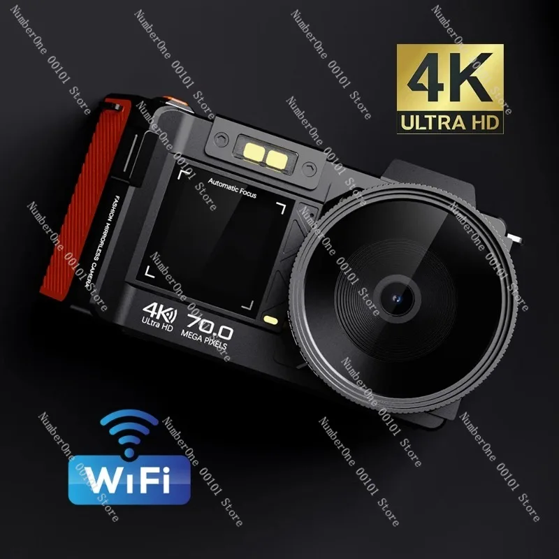 100D Dual-screen WIFI Monocular Camera 4K UHD 70MP Digital SLR Camera with Filters Flash Wide-Angle Lens 50X Zoom Auto Focus
100D Dual-screen WIFI Monocular Camera 4K UHD 70MP Digital SLR Camera with Filters Flash Wide-Angle Lens 50X Zoom Auto Focus