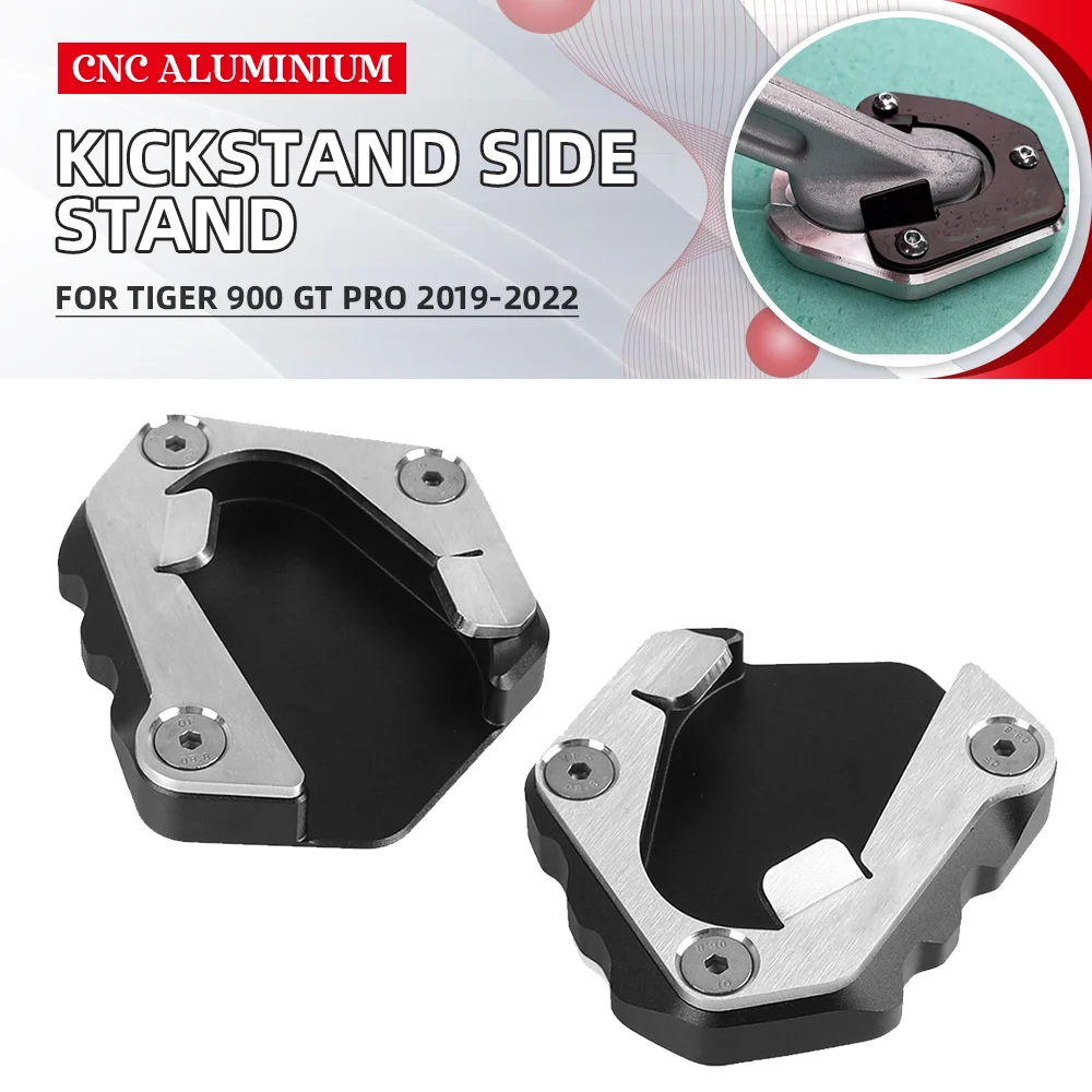Motorcycle CNC Kickstand Enlarge Plate Foot Side Stand Enlarger Extension Support Pad FOR TIGER 900 GT Pro 2019 2020 2021 2022
Motorcycle CNC Kickstand Enlarge Plate Foot Side Stand Enlarger Extension Support Pad FOR TIGER 900 GT Pro 2019 2020 2021 2022