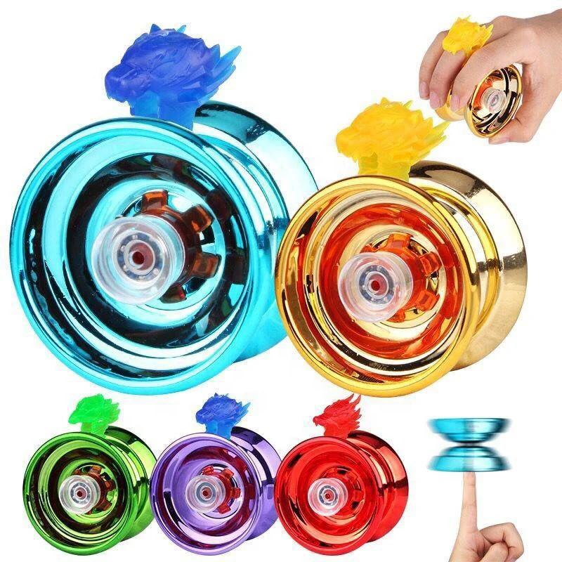 Magic YoYo Professional Aluminum Alloy Boy Classic Toy High Speed Bearing Special Prop Metal Girl Children Kid Yo-yo Adult Gift
Magic YoYo Professional Aluminum Alloy Boy Classic Toy High Speed Bearing Special Prop Metal Girl Children Kid Yo-yo Adult Gift