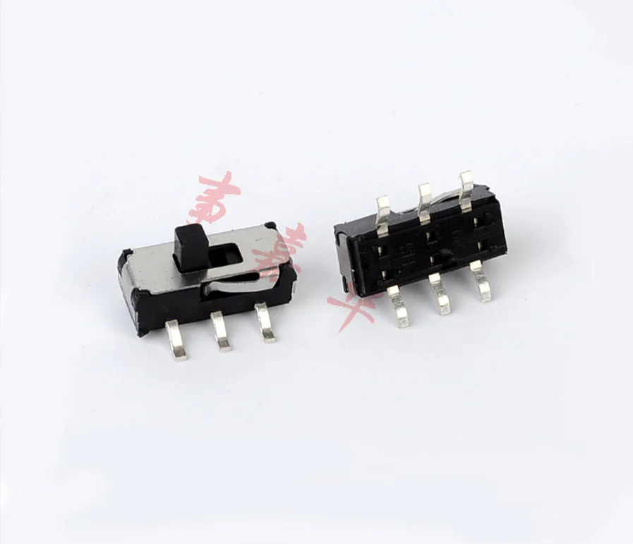 10PCS MST-22D18 MINI slide switch 2P2T SMT SMD 6 pin 2 position mini toggle switches micro slide switches
10PCS MST-22D18 MINI slide switch 2P2T SMT SMD 6 pin 2 position mini toggle switches micro slide switches