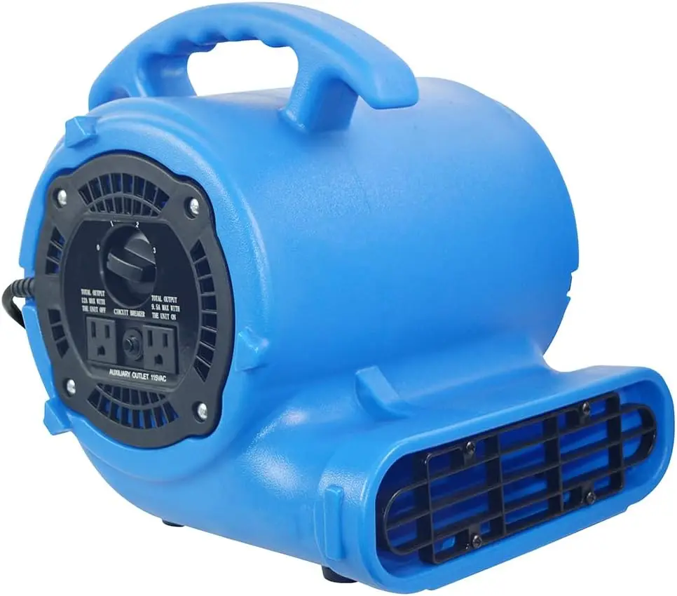 1/2hp 2800CFM Speed Air Mover Carpet Dryer Floor Fan Cooling Fan - Industrial Heavy Duty Abanico de Piso Blower Fan with High
1/2hp 2800CFM Speed Air Mover Carpet Dryer Floor Fan Cooling Fan - Industrial Heavy Duty Abanico de Piso Blower Fan with High