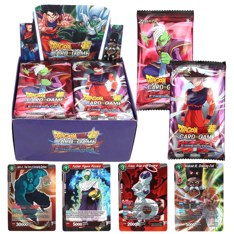 40/300Pcs Dragon Ball Cards Son Goku Super Saiyan perfect combnation Series Goku Classic Collection Card Birthday gift for kid
40/300Pcs Dragon Ball Cards Son Goku Super Saiyan perfect combnation Series Goku Classic Collection Card Birthday gift for kid