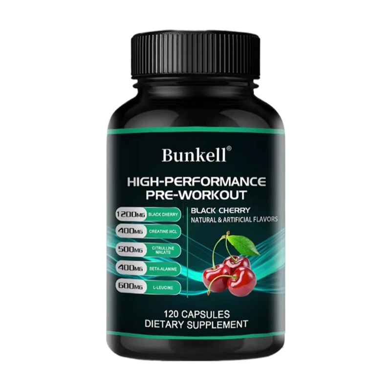 Bunkell Pre-Workout Supplement - Amino Acids, Creatine HCI, Citrulline Malate, Beta-Alanine To Improve Athletic Performance
Bunkell Pre-Workout Supplement - Amino Acids, Creatine HCI, Citrulline Malate, Beta-Alanine To Improve Athletic Performance