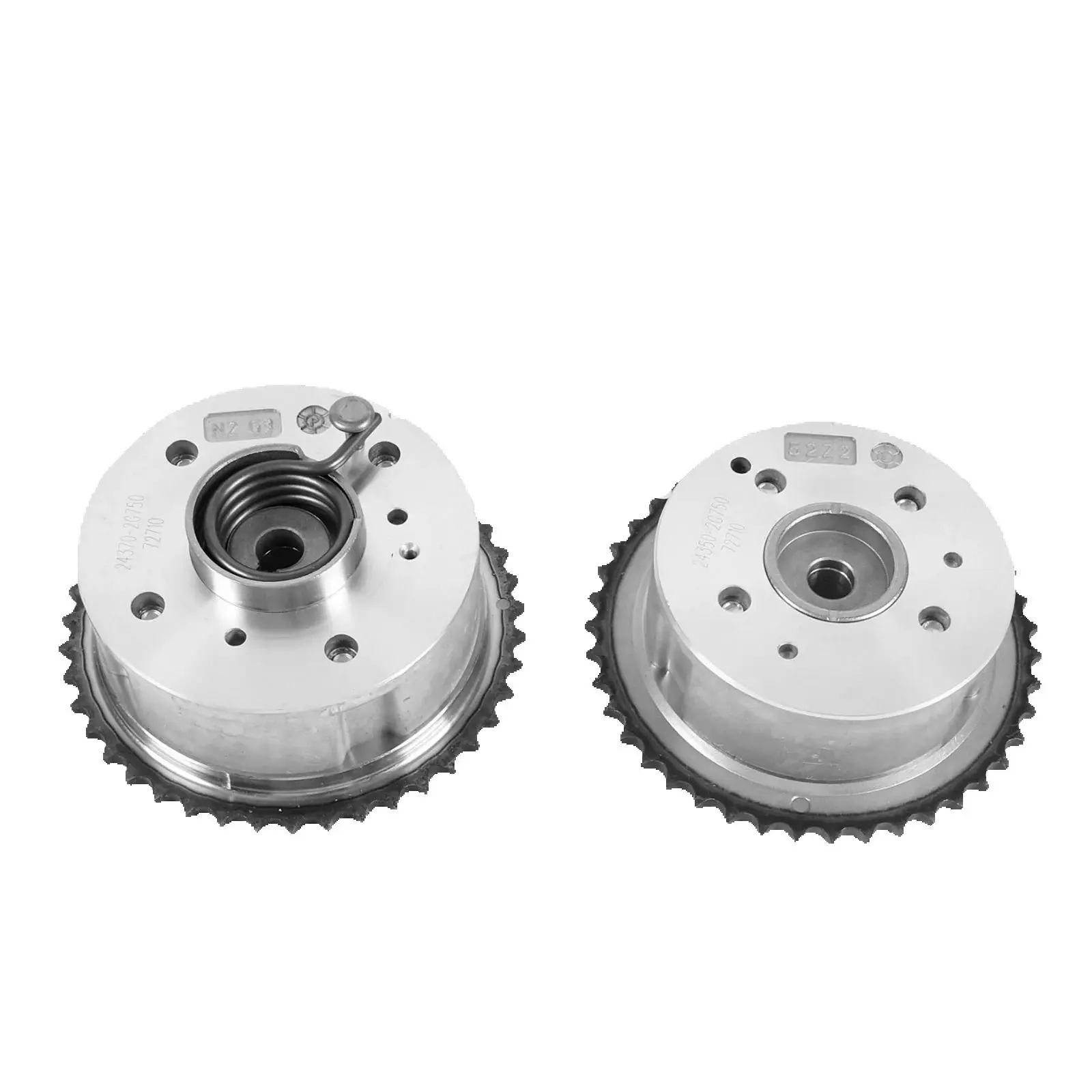 243502G750 243702G750 VVT Camshaft Gear Set for FOR Hyundai Sonata Tucson FOR Kia Optima Sportage Sorento 2.0L 2.4L 2011-2016
243502G750 243702G750 VVT Camshaft Gear Set for FOR Hyundai Sonata Tucson FOR Kia Optima Sportage Sorento 2.0L 2.4L 2011-2016