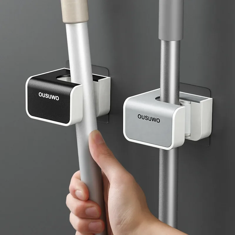 Mop Holder Self-adhesive Broom Stand Wall Mounted Mop Support Sweeping Brush Hook Storage Organizer Bathroom Kitchen Accessories
Mop Holder Self-adhesive Broom Stand Wall Mounted Mop Support Sweeping Brush Hook Storage Organizer Bathroom Kitchen Accessories