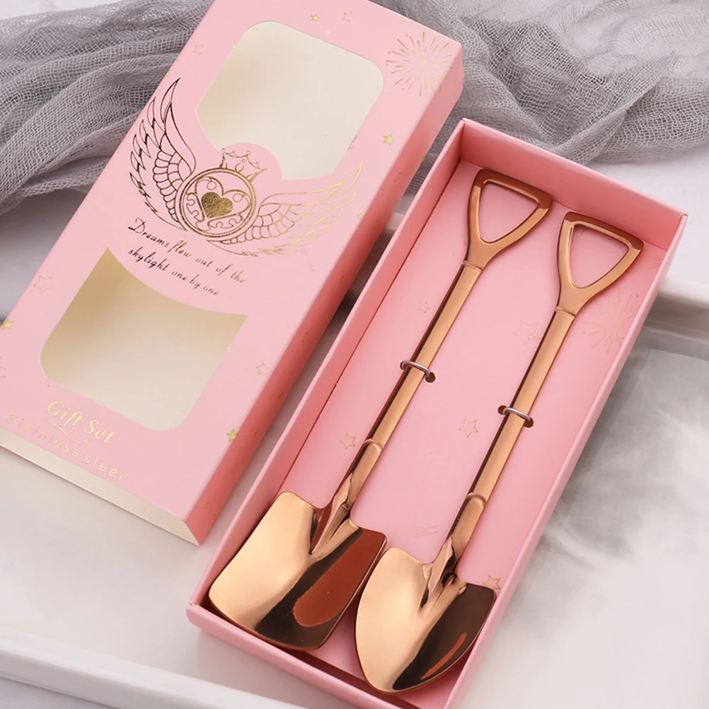 2Pcs Coffee Spoon Ice Cream Scoop Stirring Stainless Steel Golden Restaurants Home Stainless Steel Spoon Gifts
2Pcs Coffee Spoon Ice Cream Scoop Stirring Stainless Steel Golden Restaurants Home Stainless Steel Spoon Gifts