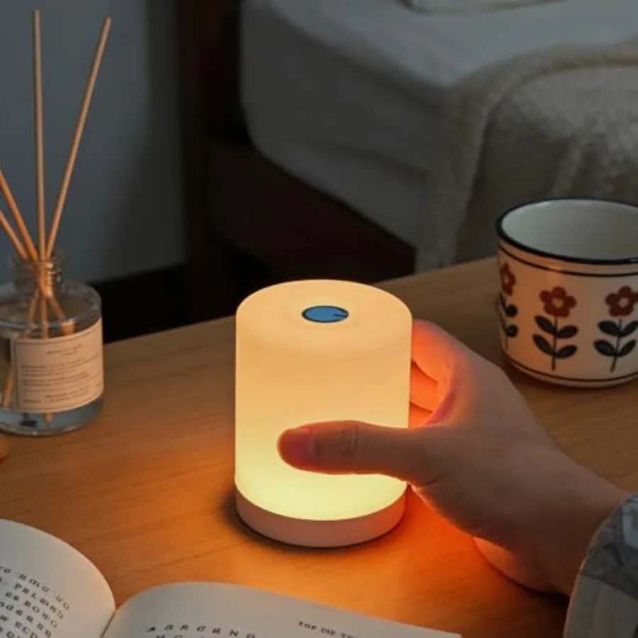 Portable Night Light for Baby Nursery, Rechargeable Battery Operated Touch Light, Dimmable Nursery Nightlight for Breastfeeding
Portable Night Light for Baby Nursery, Rechargeable Battery Operated Touch Light, Dimmable Nursery Nightlight for Breastfeeding