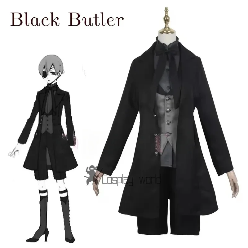 Black Butler Ciel Phantomhive Cosplay Costume Japanese Anime Carnival Party Devil Uniform
Black Butler Ciel Phantomhive Cosplay Costume Japanese Anime Carnival Party Devil Uniform