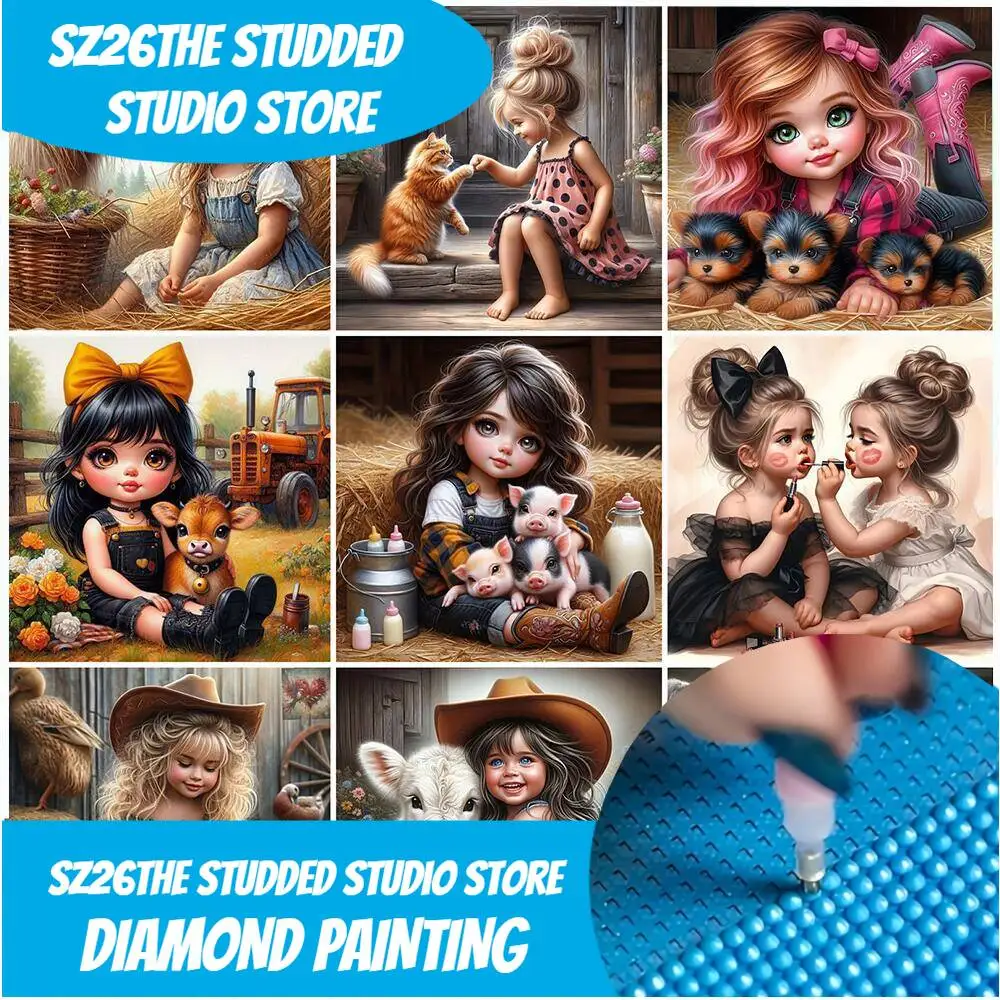 Sz26The Studded5D DIY Diamond Painting Women Portrait Duck Animal Full Round Diamond Mosaic Home Bedroom Wall Artwork
Sz26The Studded5D DIY Diamond Painting Women Portrait Duck Animal Full Round Diamond Mosaic Home Bedroom Wall Artwork