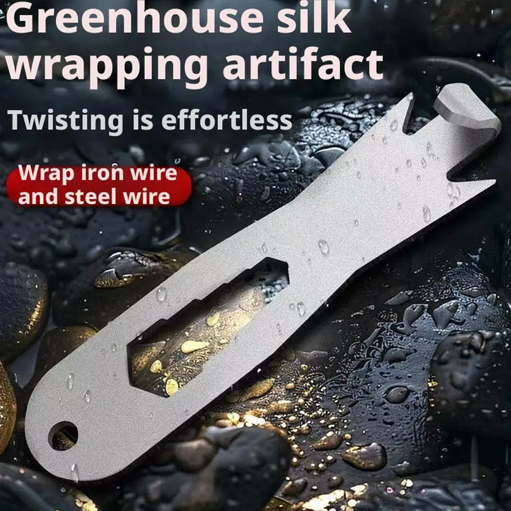 Heavy Duty Fence Wire Twister Tool, Stainless Steel Barbed Wire Binding & Fencing Fastener, Garden Farm Fence Install Tool
Heavy Duty Fence Wire Twister Tool, Stainless Steel Barbed Wire Binding & Fencing Fastener, Garden Farm Fence Install Tool