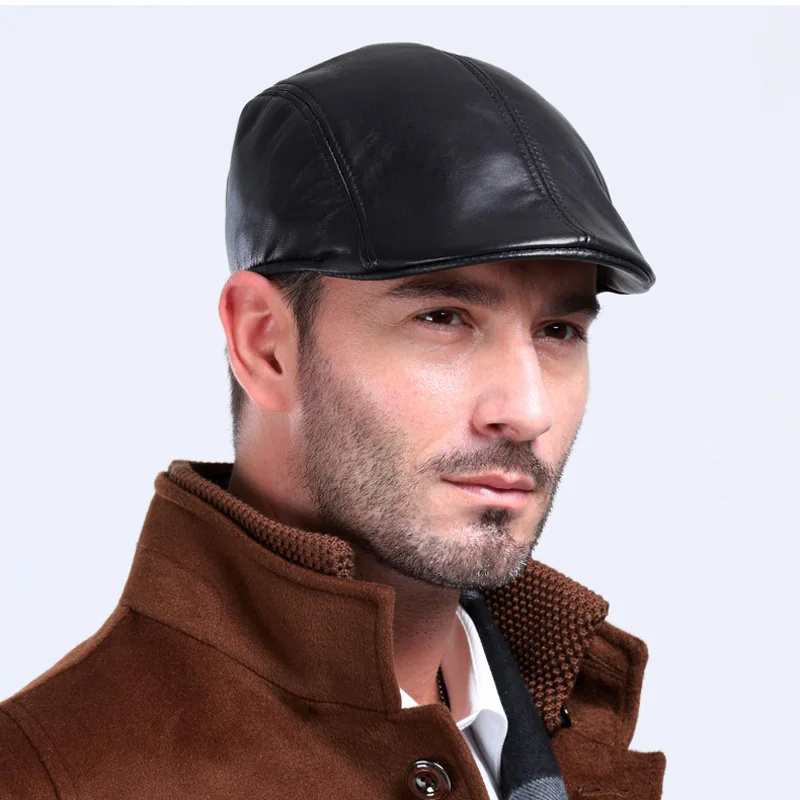 2024 Spring/Winter Men's 100% Genuine Leather Cap /Newsboy /Beret /Duckbill Hat/ Golf Hat sheepskin caps
2024 Spring/Winter Men's 100% Genuine Leather Cap /Newsboy /Beret /Duckbill Hat/ Golf Hat sheepskin caps