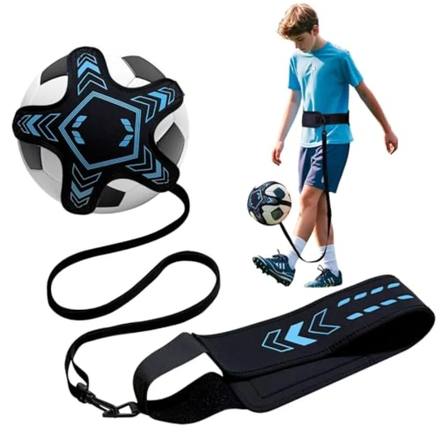 Soccer Training Equipment Football Kick Solo Trainer Adjustable Waist Belt Elastic Rope, Aids Hands Free Throw Sole Practice Fi
Soccer Training Equipment Football Kick Solo Trainer Adjustable Waist Belt Elastic Rope, Aids Hands Free Throw Sole Practice Fi