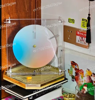 Three-Color Rainbow Silent Wall Clock - Creative Magnetic Force Decorative Timepiece for Wall & Desktop, Minimalist INS-Style
Three-Color Rainbow Silent Wall Clock - Creative Magnetic Force Decorative Timepiece for Wall & Desktop, Minimalist INS-Style