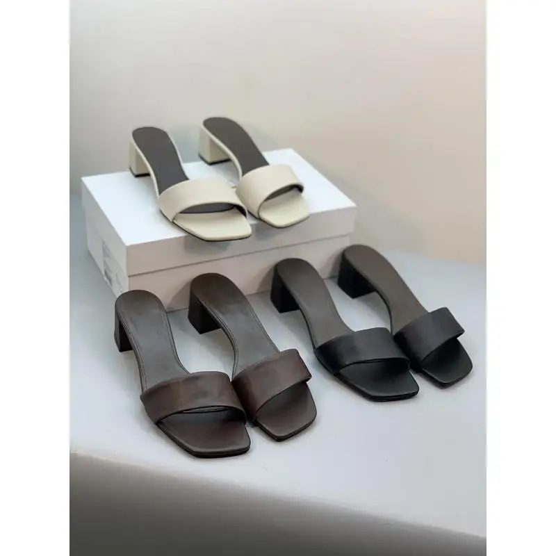 Dave&di Minimalist Square Toe Thick Heel Fashion Sandals Shoes Genuine Leather Fashionable Trendy Sexy Cool Slippers For Woman
Dave&di Minimalist Square Toe Thick Heel Fashion Sandals Shoes Genuine Leather Fashionable Trendy Sexy Cool Slippers For Woman