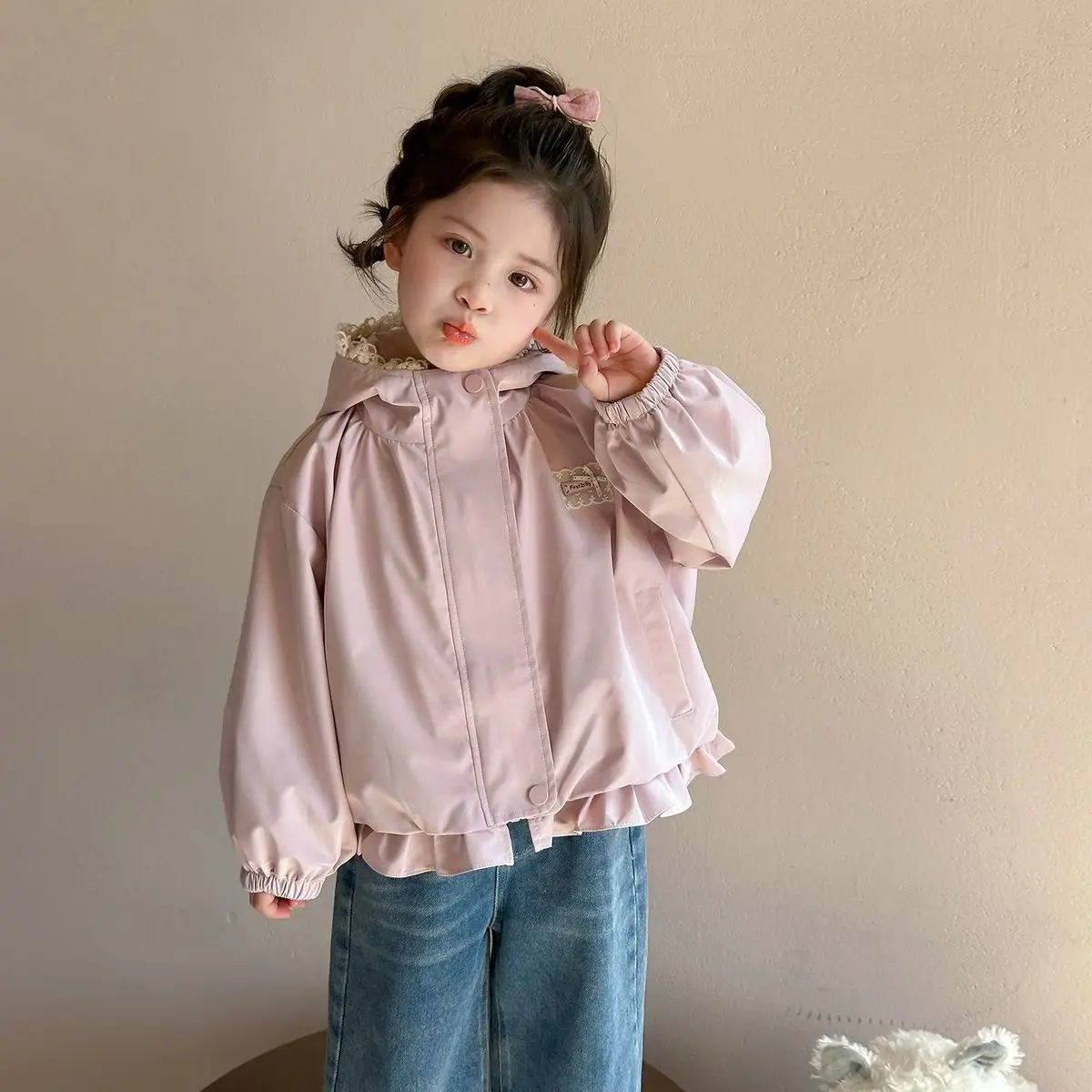 Girl's Jacket Spring and Autumn New Style Children's Baby Fashionable Western Hooded Coat Outerwear
Girl's Jacket Spring and Autumn New Style Children's Baby Fashionable Western Hooded Coat Outerwear