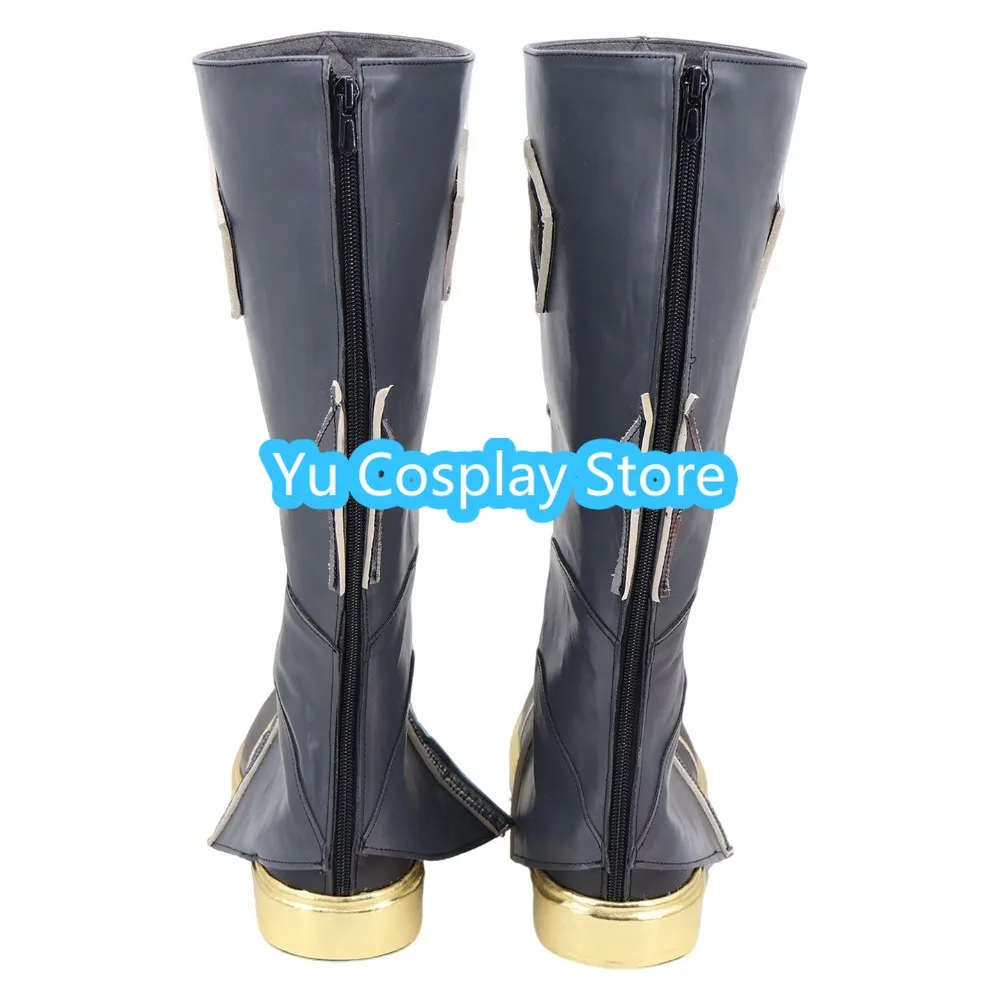 Genshin Impact Rerir Cosplay Men's Shoes Hunter Cosplay Boots Khaenriah Custom Game Anime Combat Boots Halloween
Genshin Impact Rerir Cosplay Men's Shoes Hunter Cosplay Boots Khaenriah Custom Game Anime Combat Boots Halloween