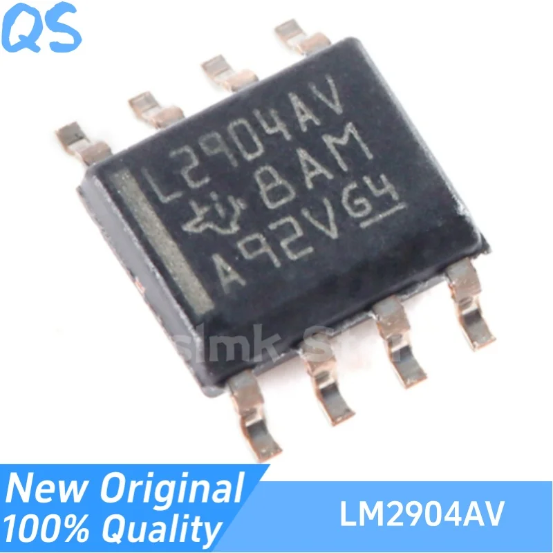 New Original LM2904AVQDR L2904AV SOIC-8 Dual channel general-purpose operational amplifier IC chip
New Original LM2904AVQDR L2904AV SOIC-8 Dual channel general-purpose operational amplifier IC chip