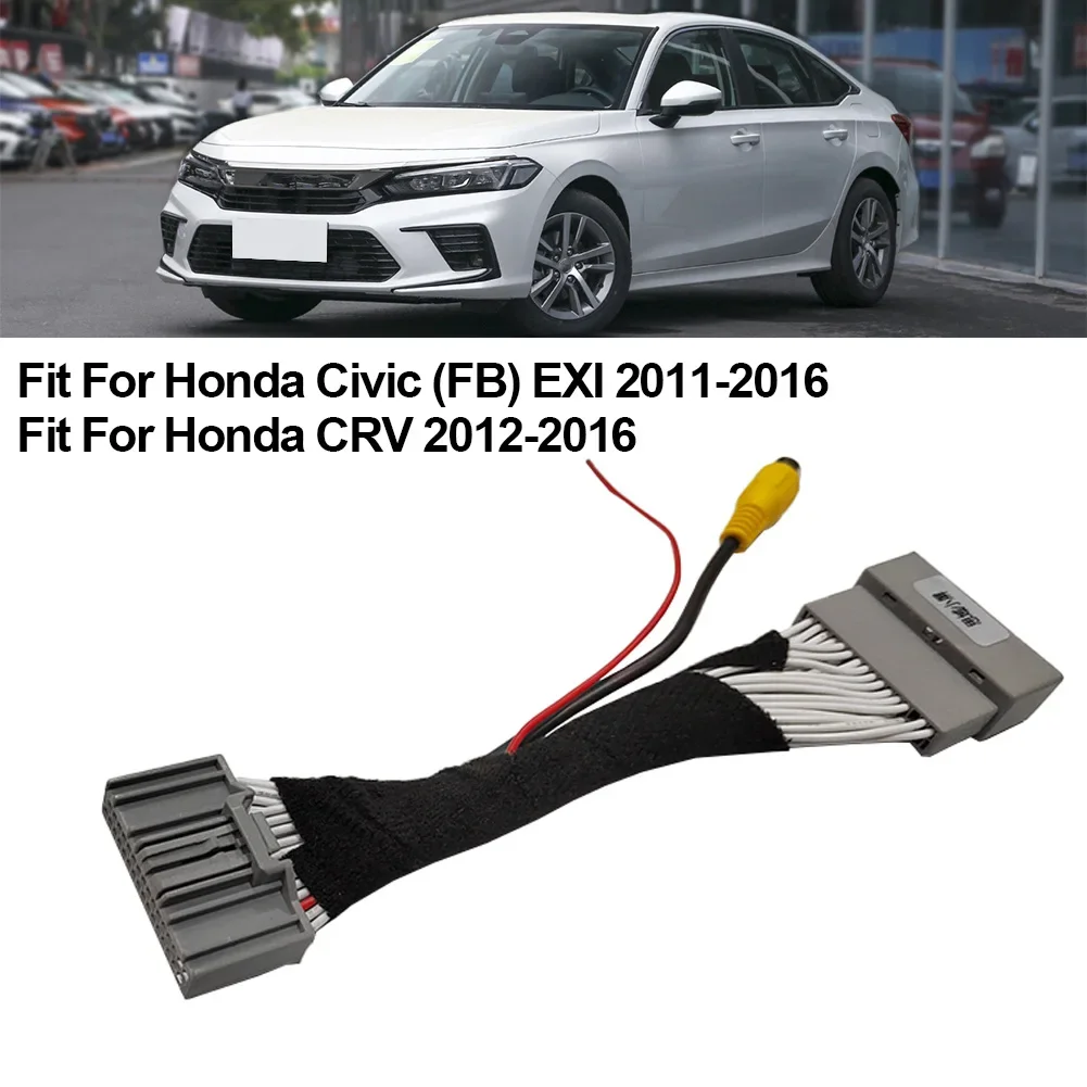 Hot Sale Newest Rear View Camera Adapter Cable Fit For -CRV For -Civic 2012-2016 Direct Replacement Car Accessories For Honda
Hot Sale Newest Rear View Camera Adapter Cable Fit For -CRV For -Civic 2012-2016 Direct Replacement Car Accessories For Honda