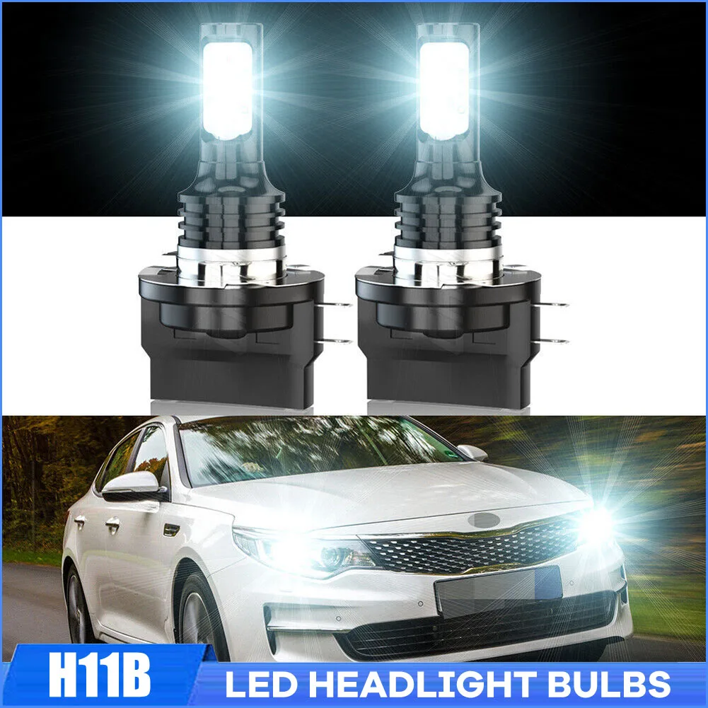 Pair H11B Led Headlight Bulbs CSP 3570 6500k White Fog Light Lamps For Car 12V-24V Plug and Play Accessories Waterproof
Pair H11B Led Headlight Bulbs CSP 3570 6500k White Fog Light Lamps For Car 12V-24V Plug and Play Accessories Waterproof
