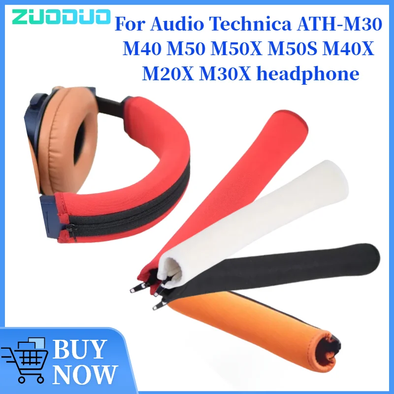 ZUODUO Replacement Headband Cover for Audio Technica ATH-M30 M40 M50 M50X M50S M40X M20X M30X Headphones Protective Headband
ZUODUO Replacement Headband Cover for Audio Technica ATH-M30 M40 M50 M50X M50S M40X M20X M30X Headphones Protective Headband