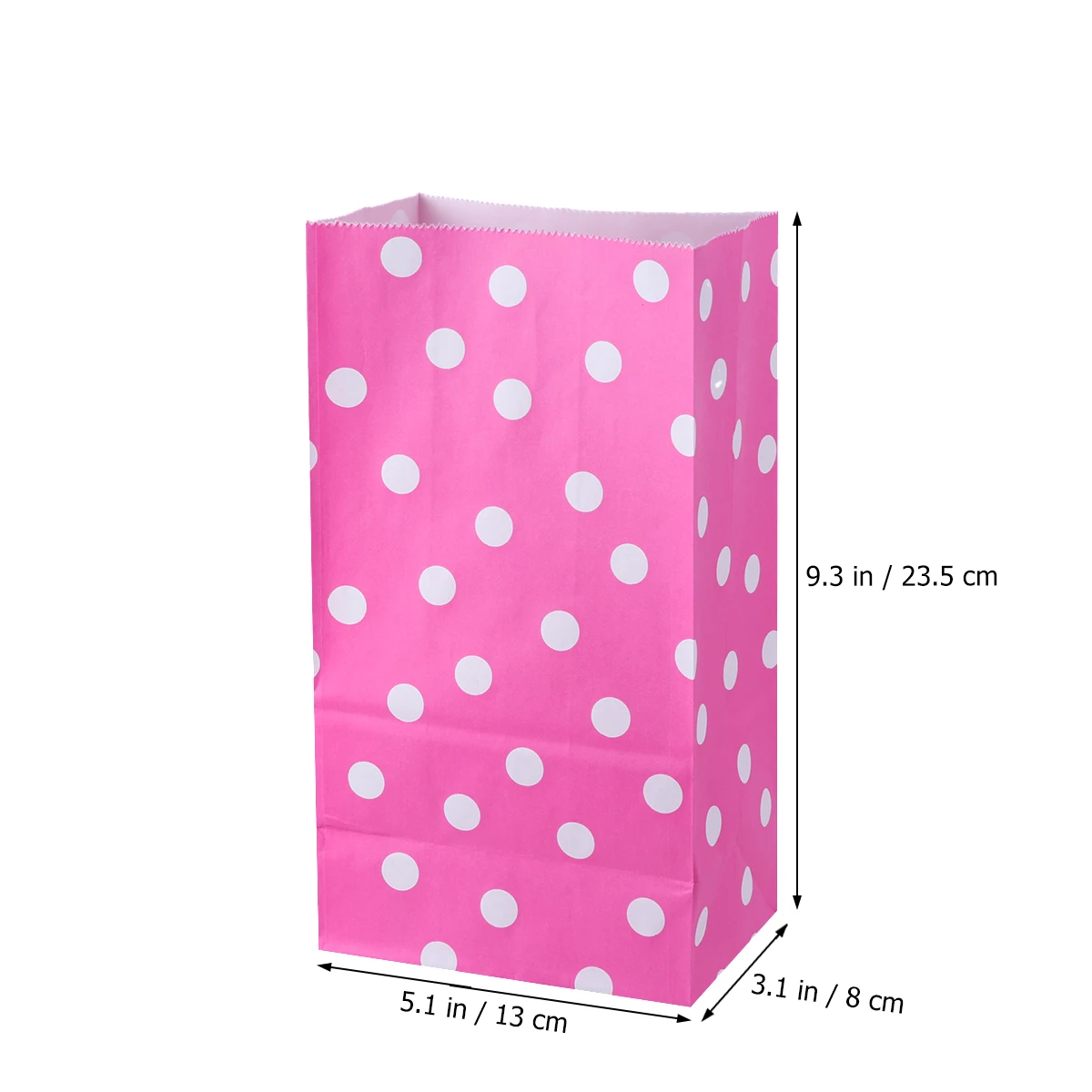 50pcs Colorful Paper Bags Dot Pattern Gift Bags Candy Cookie Bread Nuts Bags for Baking Package Supplies (22 x 12cm 10pcs
50pcs Colorful Paper Bags Dot Pattern Gift Bags Candy Cookie Bread Nuts Bags for Baking Package Supplies (22 x 12cm 10pcs