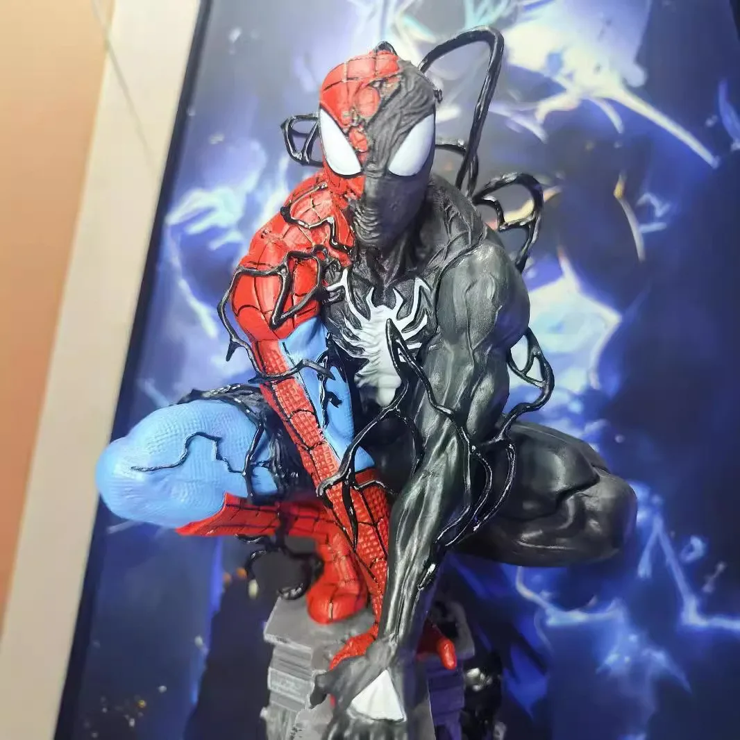 37.5cm spiderman Venom Symbiote Figure Spider Man Figures Venom Figurine Pvc GK Desktop Decoration Statue Model Doll Toys Gifts
37.5cm spiderman Venom Symbiote Figure Spider Man Figures Venom Figurine Pvc GK Desktop Decoration Statue Model Doll Toys Gifts