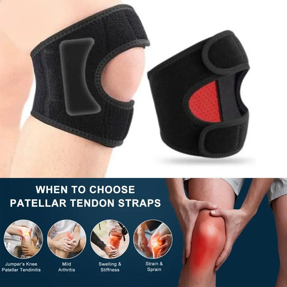 with Removable Sponge Gasket Compression Patella Strap Breathable Non-Slip Knee Brace Adjustable Brace Joint Support
with Removable Sponge Gasket Compression Patella Strap Breathable Non-Slip Knee Brace Adjustable Brace Joint Support