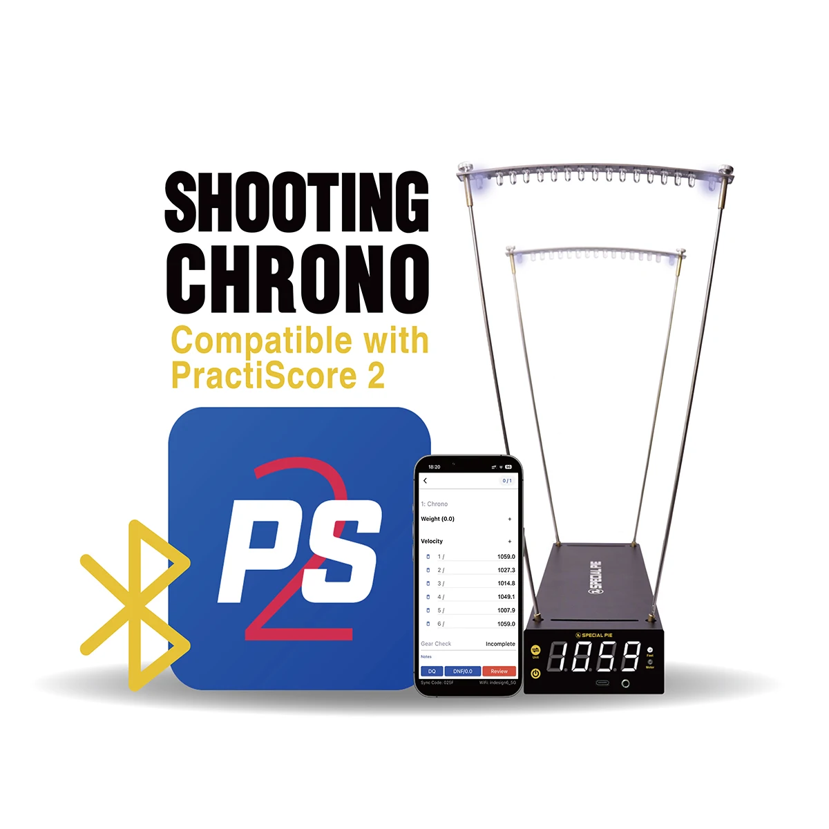 Special Pie Shooting High Accuracy Test Live Fire Velocimeter Timer Kit Velocimeter Long Range Ballistic Testing
Special Pie Shooting High Accuracy Test Live Fire Velocimeter Timer Kit Velocimeter Long Range Ballistic Testing