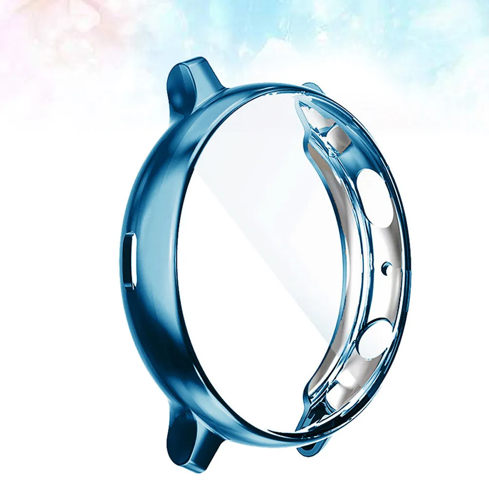 Electroplate Watch Case Cover Compatible with Galaxy Watch Active 2 40Mm Cyan Sturdy Tpu Protective Frame Full Side Corner
Electroplate Watch Case Cover Compatible with Galaxy Watch Active 2 40Mm Cyan Sturdy Tpu Protective Frame Full Side Corner