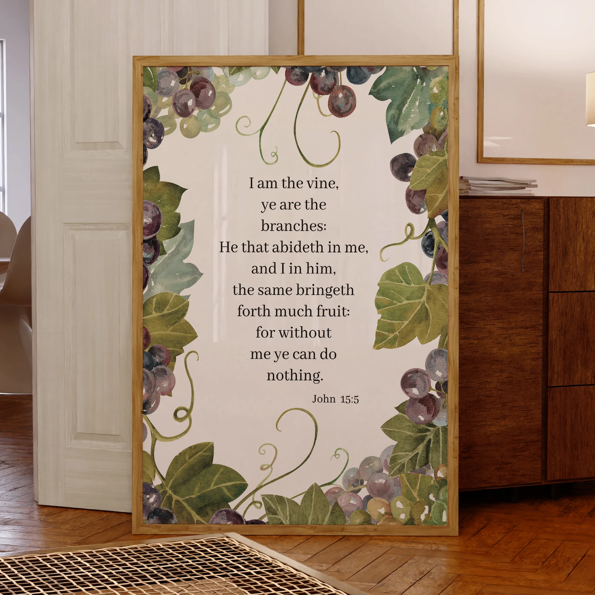 Purple Grape Customize Content Christianity Verse Wall Art Prints Canvas Painting Poster Picture For Living Room Home Decor
Purple Grape Customize Content Christianity Verse Wall Art Prints Canvas Painting Poster Picture For Living Room Home Decor