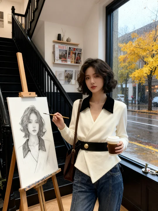 Early Autumn Korean Sle White Knitted Sweater Beautiful Unique Light Maturi Top Faionable Lady Aosphere Sensation Clo...
Early Autumn Korean Sle White Knitted Sweater Beautiful Unique Light Maturi Top Faionable Lady Aosphere Sensation Clo...