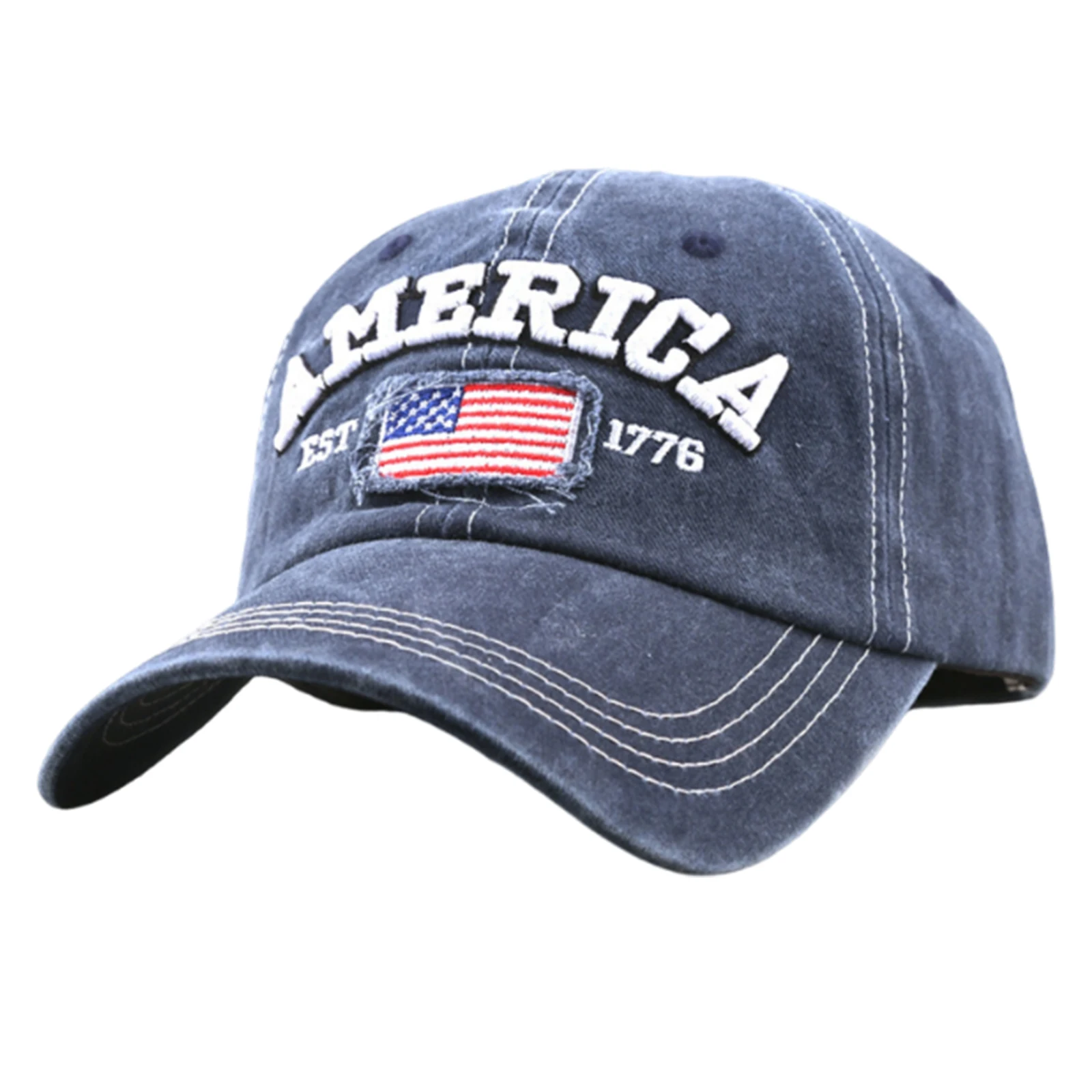 Embroidered American Independence Day Flag Baseball Cap Unisex Patriotic-Themed Fashion Casual Outdoor Sun Visor Hat
Embroidered American Independence Day Flag Baseball Cap Unisex Patriotic-Themed Fashion Casual Outdoor Sun Visor Hat